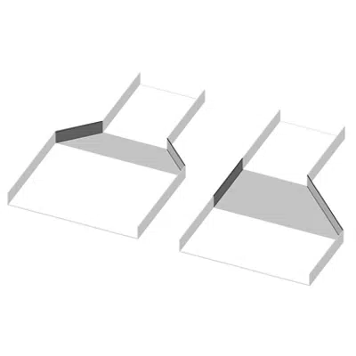 afbeelding voor Mesh Tray System - Reducer (curved)