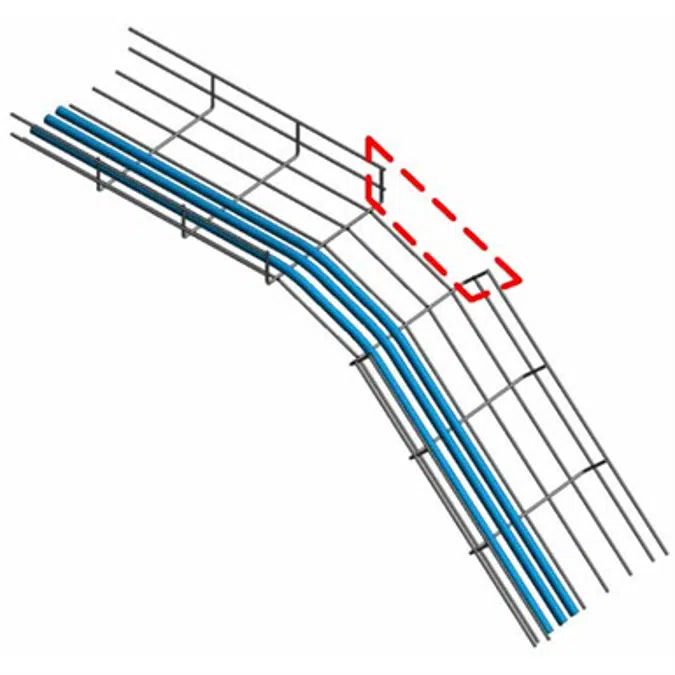 Mesh Tray System - Vertical-O (curved)