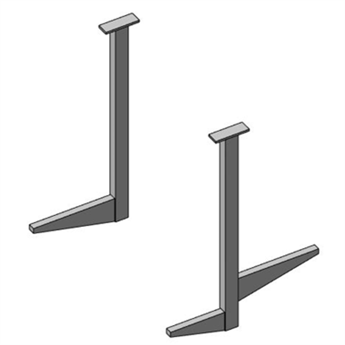 Bim Objects Free Download Mesh Tray System Bracket Bimobject