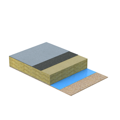 bilde for Bitumen 2 Layer with Mineral Wool on Wood