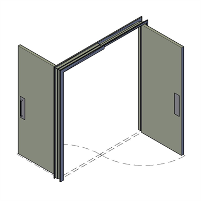 BIM objects Free download! MMI Double Egress Door BIMobject