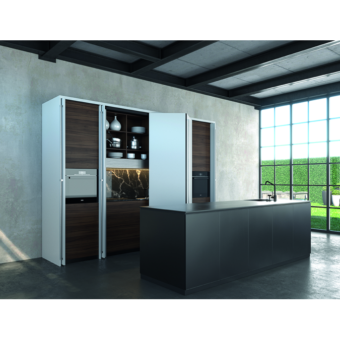 BIMobjekter gratis download! Hawa Folding Concepta 25 Sliding door