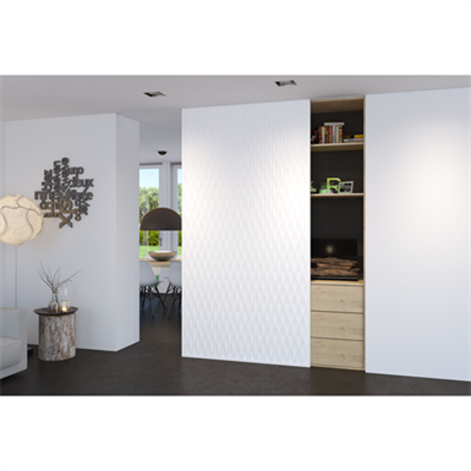 BIM objects - Free download! HAWA-Junior 80/B (mod.) sliding system ...