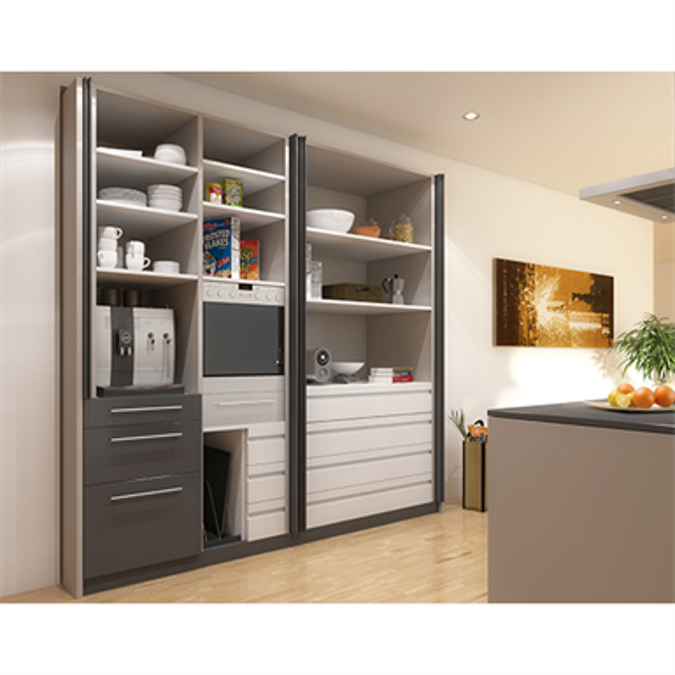 BIM objects Free download! HAWAConcepta 40/50 pivot sliding system