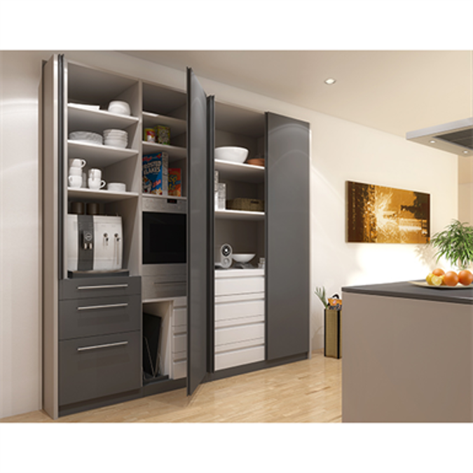 BIM objects Free download! HAWAConcepta 40/50 pivot sliding system