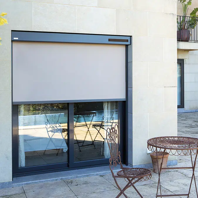 Cortinas con cajón B-BOX SOLAR