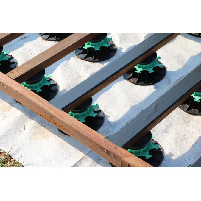 Bande de protection lambourde pour terrasse bois