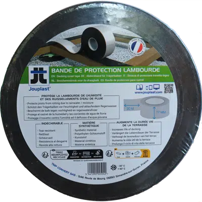 Image pour Bande de protection lambourde pour terrasse bois