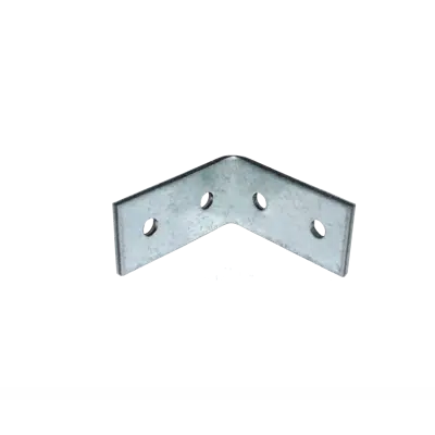 Image for HORIZONTAL JUNCTION ANGLE BRACKET FOR  ALUMINIUM JOIST H27 MM AND LATERAL  FINISHING H55