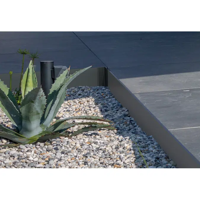 Angle rentrant pour profilé de finition
