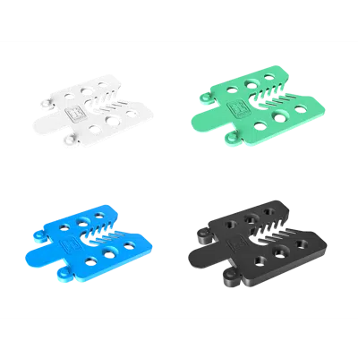 Image pour Assortiment de cales fourchettes 1, 2, 3 et 5 mm