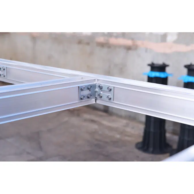 Vis structure pour PROFILDECK® pour terrasse dalle et bois