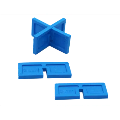 Image pour 4 écarteurs 3 mm bleu et 4 écarteurs 5 mm noir