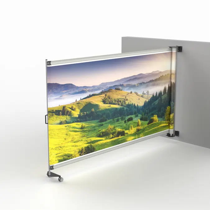 KwickScreen Air - Hospital Privacy and Infection Control Screen - Sustainable hospital curtain cubicle replacement