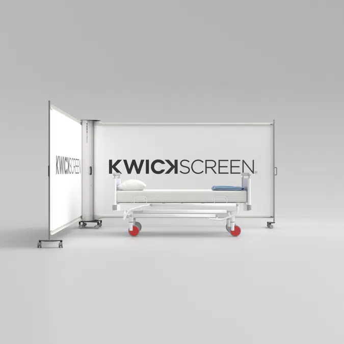 KwickScreen Duo - Hospital Privacy and Infection Control Screen