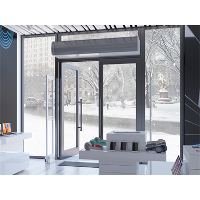 AHD10 - Ambient - Berner Architectural High Performance 10 Air Curtain