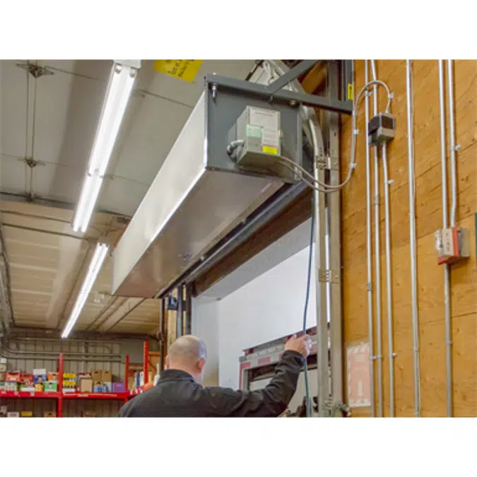 IDC12 - Hot Water - Industrial Direct Drive 12 Air Curtain