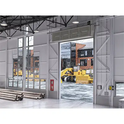 Obrázek pro IBC30 - Direct Gas - Industrial Belt Drive 30 Air Curtain