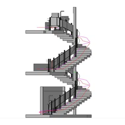 Image for Hiro 320 lift - curved staircases