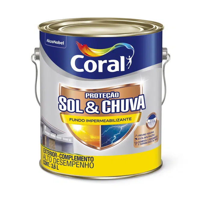 Coral Sun & Rain Protection Waterproofing Primer