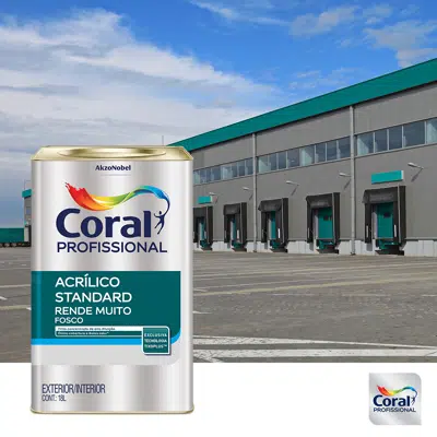 Imagem para Coral Profissional Acrílico Standard Rende Muito}