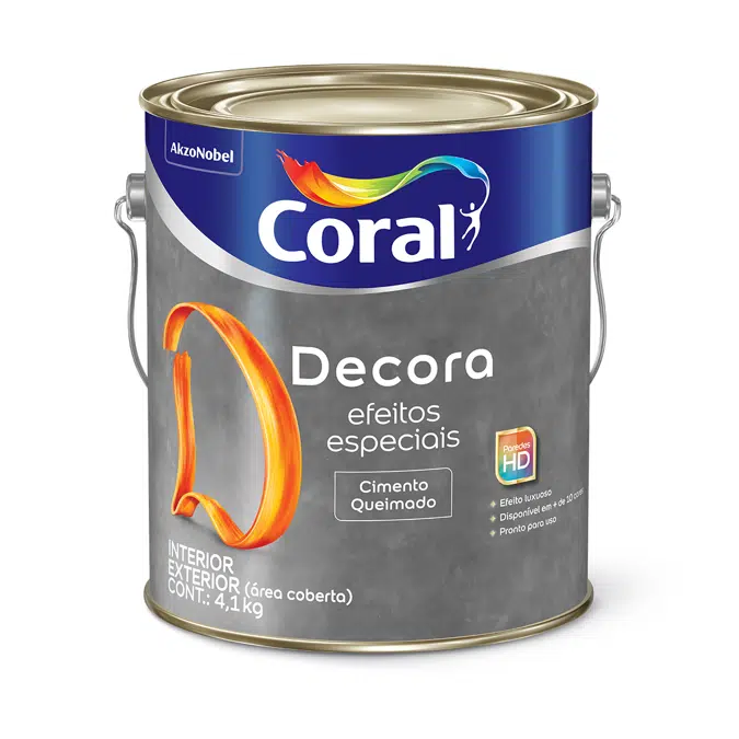 Coral Decora Efeitos Especiais Cimento Queimado