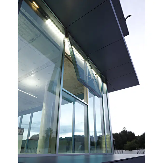 Ponzio WS50 PG Curtain Wall