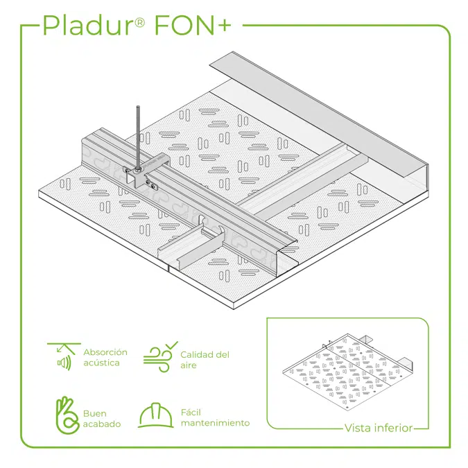4.6.4 TECHOS - Acondicionamiento acústico NEO FON+