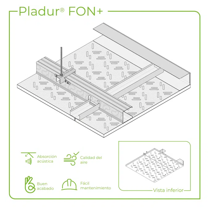 4.6.4 TECHOS - Acondicionamiento acústico NEO FON+