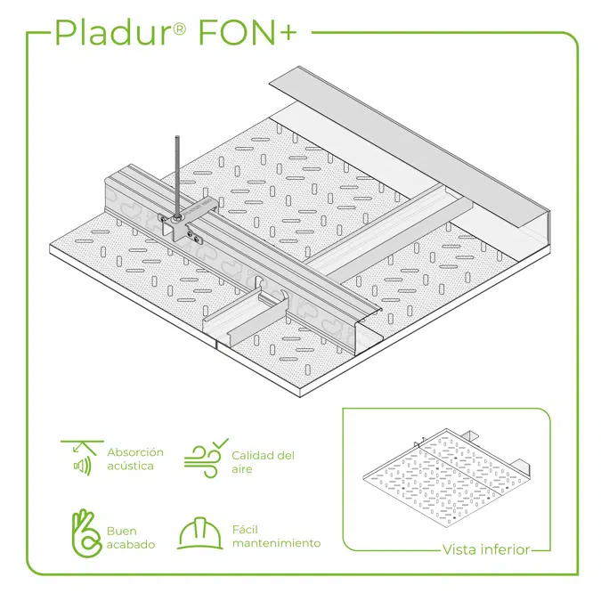 4.6.4 TECHOS - Acondicionamiento acústico NEO FON+