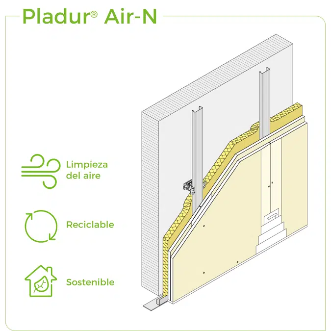 2.3.1 WALL LININGS - T-45 + PL profiles