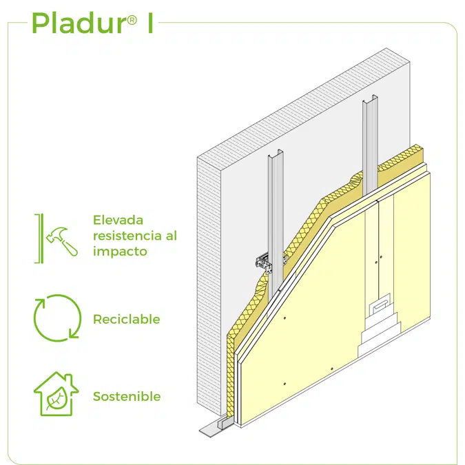 2.3.1 WALL LININGS - T-45 + PL profiles