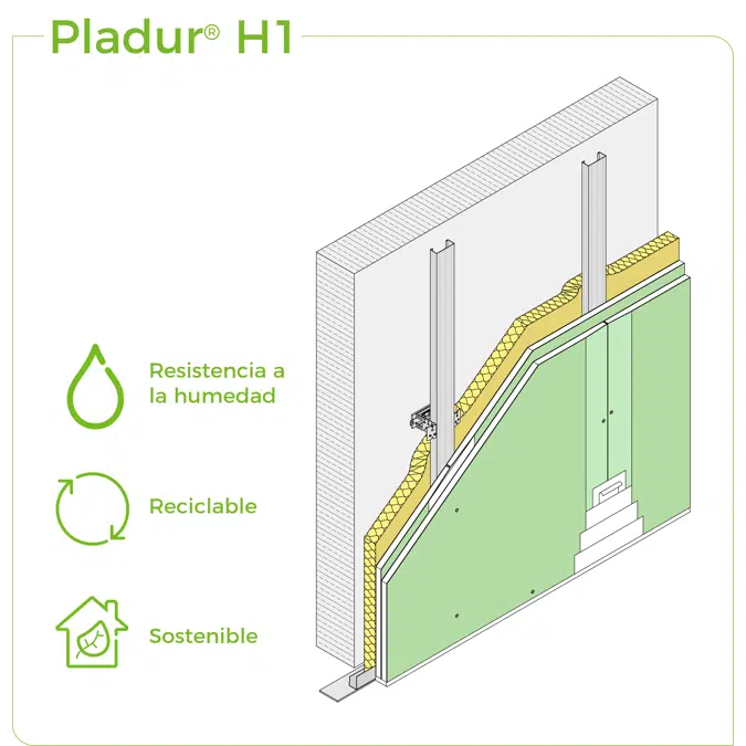 2.3.1 WALL LININGS - T-45 + PL profiles