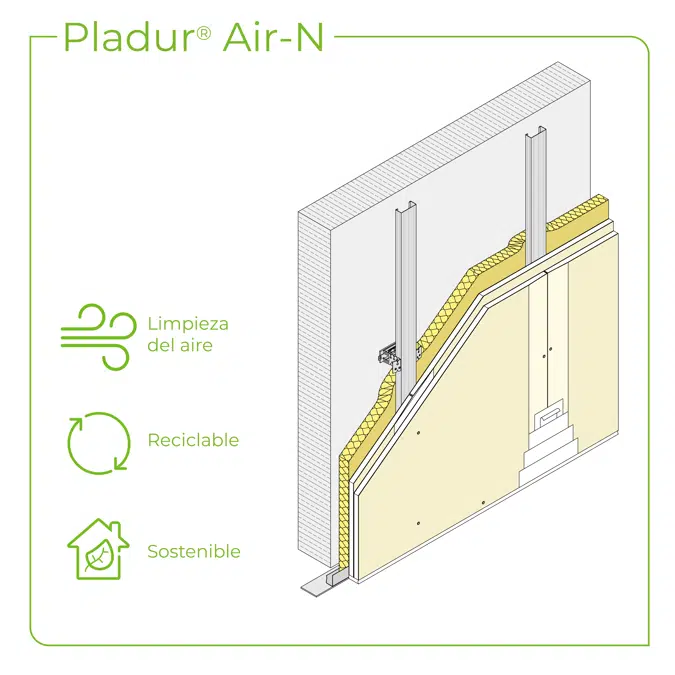 2.3.1 WALL LININGS - T-45 + PL profiles