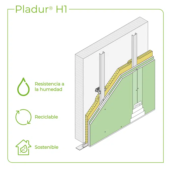 2.3.1 WALL LININGS - T-45 + PL profiles