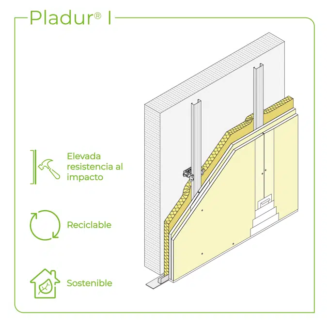 2.3.1 WALL LININGS - T-45 + PL profiles