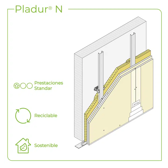 2.3.1 WALL LININGS - T-45 + PL profiles