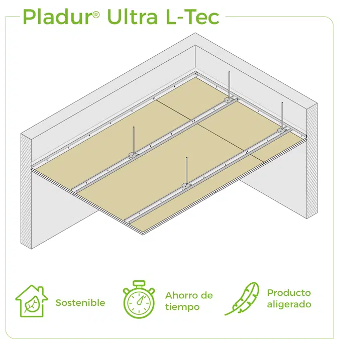 4.2.1 CEILINGS - T-45 profiles single frame suspended