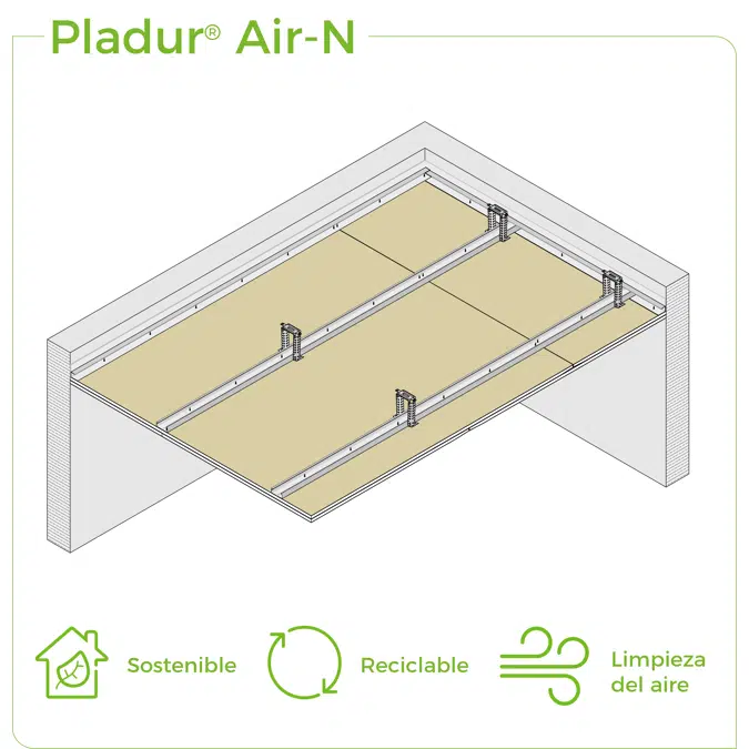 4.2.2 CEILINGS - T-45 + PL profiles single frame suspended