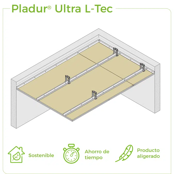 4.2.2 CEILINGS - T-45 + PL profiles single frame suspended