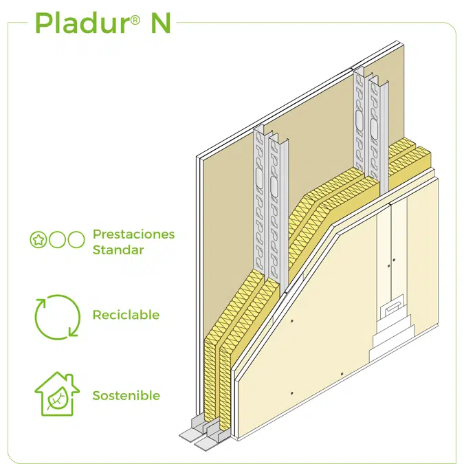 1.1.1 PARTITION WALLS BETWEEN HOUSES - Twin frame single cavity free