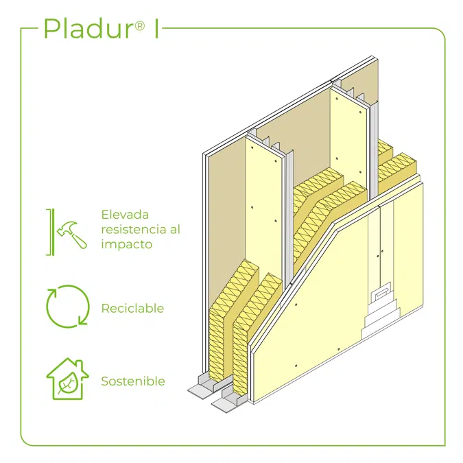 5.1.2 SISTEMAS ESPECIAIS - Tabique grande altura com separaçao variável entre estruturas