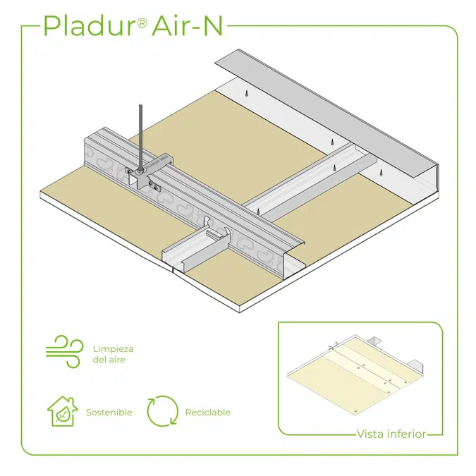 4.6.2 CEILINGS - board width 1200 mm NEO suspended