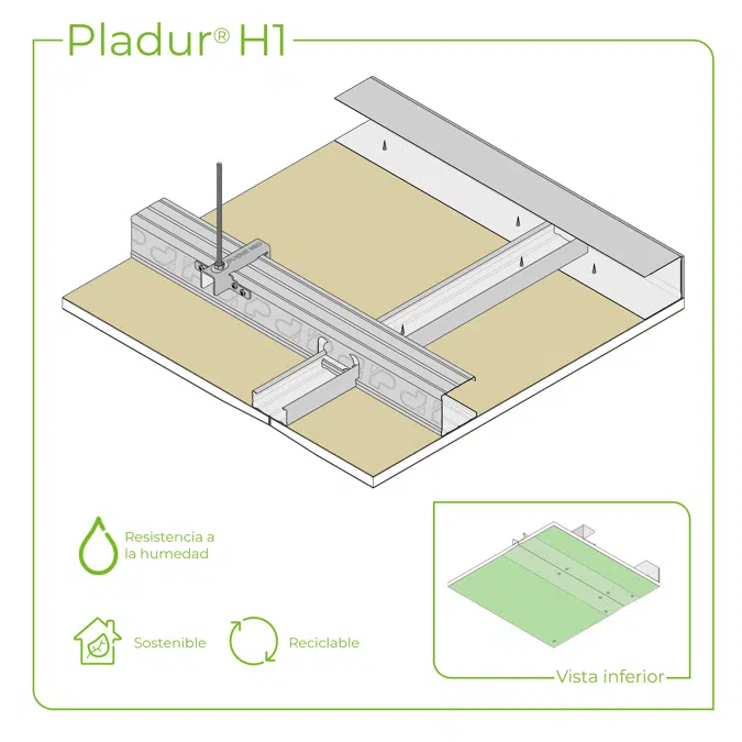 4.6.2 CEILINGS - board width 1200 mm NEO suspended