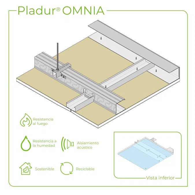 4.6.2 CEILINGS - board width 1200 mm NEO suspended