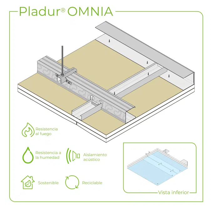 4.6.2 CEILINGS - board width 1200 mm NEO suspended