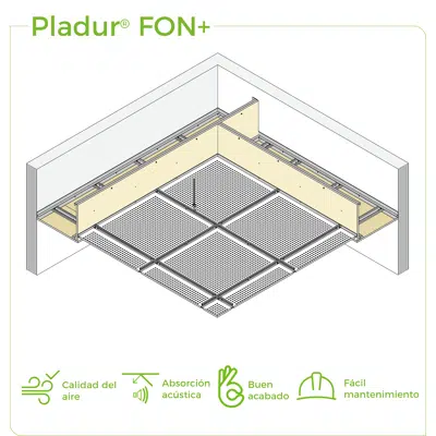Image pour 4.5.3 CEILINGS - FON+ and DECOR tee grid