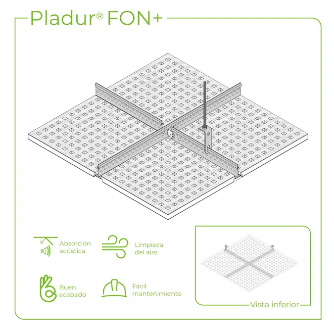 4.5.3 CEILINGS - FON+ and DECOR tee grid