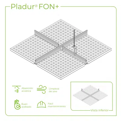 afbeelding voor 4.5.3 CEILINGS - FON+ and DECOR tee grid