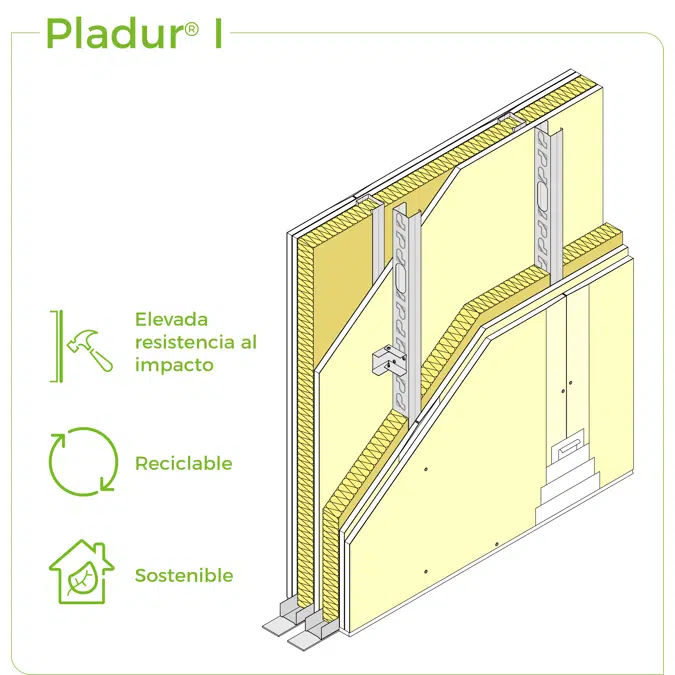 1.2.2 PARTITION WALLS BETWEEN HOUSES - Twin frame braced split cavity